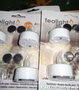 PARTIJ WAXINE THEELICHT LED SET VAN 4 OP BATTERIJ