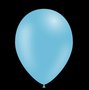 licht blauwe feest ballonnen 