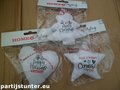 PARTIJ STOFFEN HANGERS KERST 3 ASSORTIE