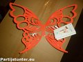 PARTIJ DECORATIE VLINDER / ACCESSOIRES HANGER 