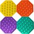 MIXPARTIJ POP-IT FIDGET GAME HART, HEXAGON EN ROND