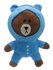 PARTIJ PLUSH BEAR 22CM  IN 3 KLEUREN