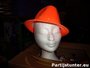 PARTIJ ORANJE HOED GLITTER