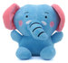 PARTIJ PLUSH OLIFANT 16CM ASSORTI KLEUREN