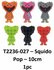 PARTIJ SQUIDO POP HUGGY 10CM 