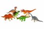 PARTIJ DINOSAURUS MET INFOKAART IN DISPLAYDOOS