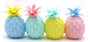 SQUEEZE TOYS 7CM ANANAS IN DISPLAY