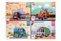 PARTIJ PUZZEL VOERTUIGEN  24PCS ASSORTI