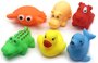 PARTIJ RUBBER ANIMALS 5-6CM MET GELUID