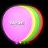 PARTIJ NEON BALLONNEN GEMIXTE KLEUREN_8