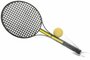 PARTIJ TENNIS 2 RACKETS MET SOFTBAL