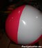 PARTIJ GROTE STRANDBALLEN ROZE WIT 40CM 