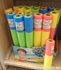 PARTIJ WATERGUN / SPUIT 40CM IN DISPLAY 