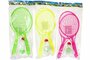 PARTIJ TENNIS SETJE MET BAL EN VEERTJE
