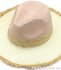 PARTIJ SUMMER HAT PINK BEIGE EN BEIGE PINK