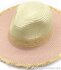 PARTIJ SUMMER HAT PINK BEIGE EN BEIGE PINK