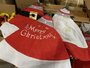 PARTIJ KERSTBOOMKLEED ROOD 120CM