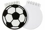 PARTIJ NOTITIEBOEKJE VOETBAL IN DISPLAY