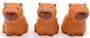 PARTIJ RUBBER CAPYBARA  6CM IN DISPLAY